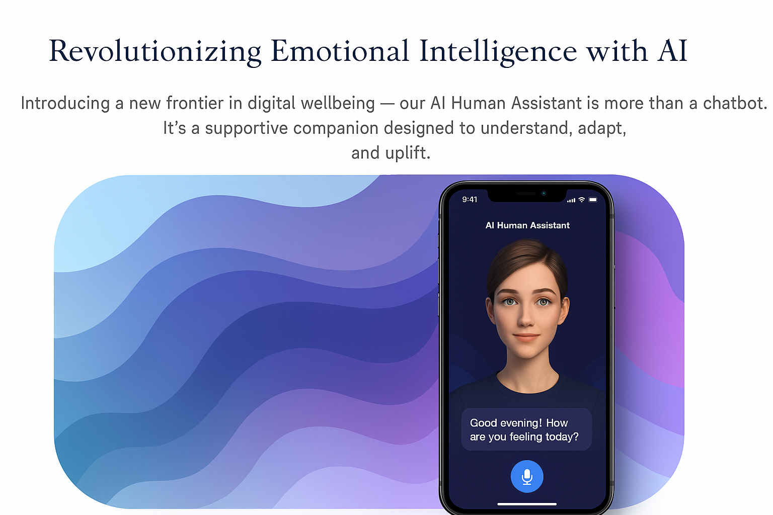 AI Human Assistant App
